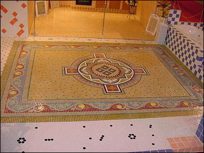 Пример 1 керамической мозаики