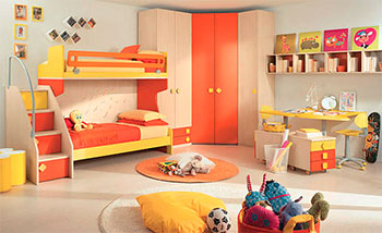 Интерьер детской комнаты, ремонт детской комнаты